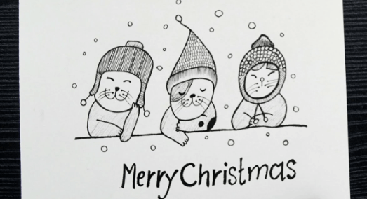 Cute:5yetjtghfbs= Christmas Drawings Ideas