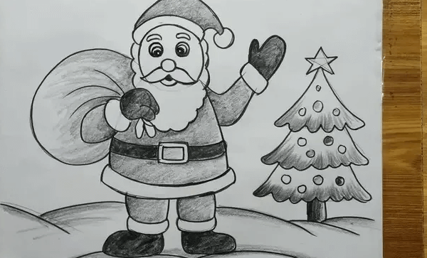 Cute:5yetjtghfbs= Christmas Drawings Ideas