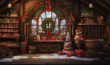 Clipart:9z9e8id3tog= Santa's Workshop