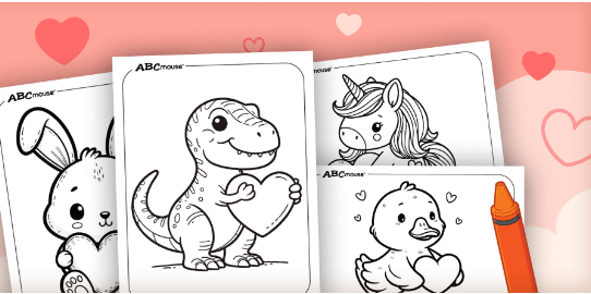 Free Printable:2pvtlnqc5ei= Valentine Coloring Pages