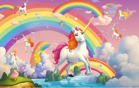 Cute:_Enpbvsmavu= Rainbow Unicorn