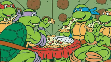 Clip Art:52cveeb_Xog= Ninja Turtle Pizza