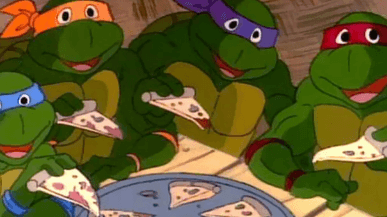 Clip Art:52cveeb_Xog= Ninja Turtle Pizza